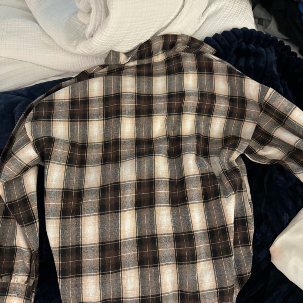 Brown flannel from amazon